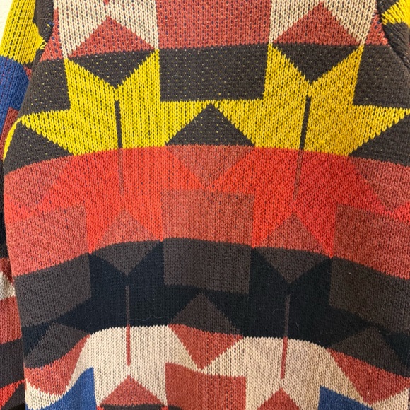 Anthropologie Sparrow Lonestar Navajo Lambswool Cardigan sz S - Picture 5 of 11